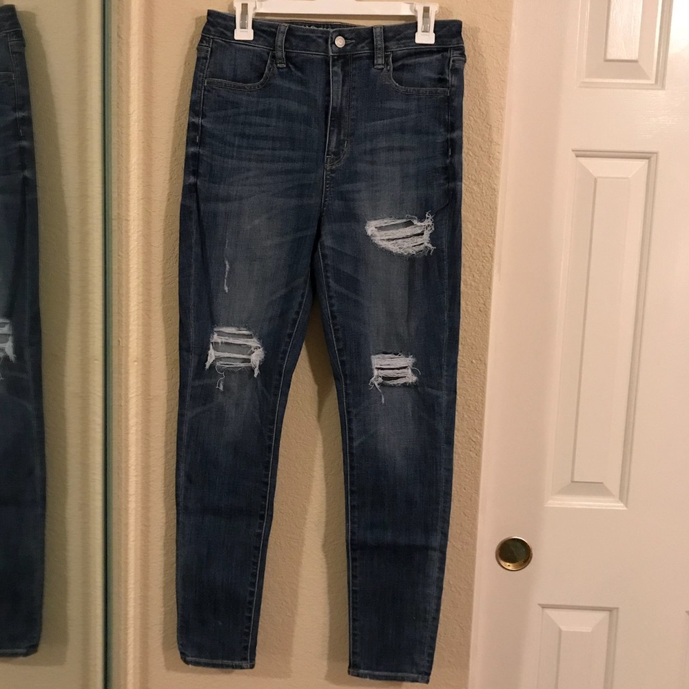 American Eagle Super Hi-Rise Jegging Size 10